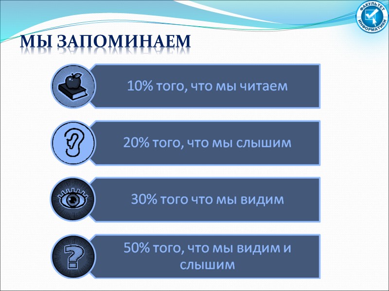 Мы запоминаем